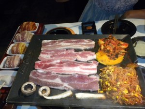 Our "Pork on the Barbie"...