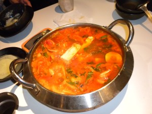 Clear Seafood Soup Now Spicy