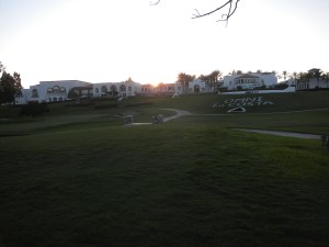 Losing Sun @ the 18th Hole
