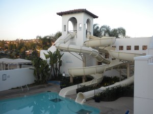 Waterslide at the Pool