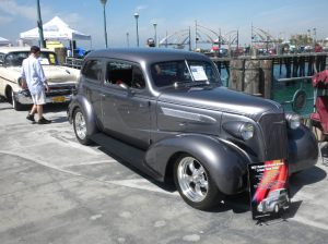 Annual Car Show on Pier