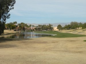 Hole 18: More Burned out Rough