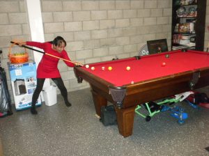 Elfie thru the Easter Basket and IN!